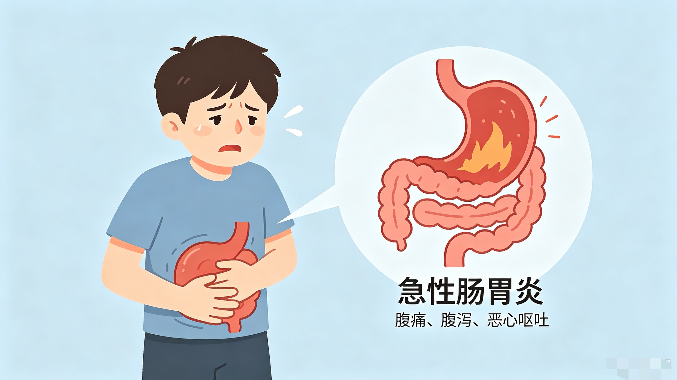 急性肠胃炎:了解、诊断、预防