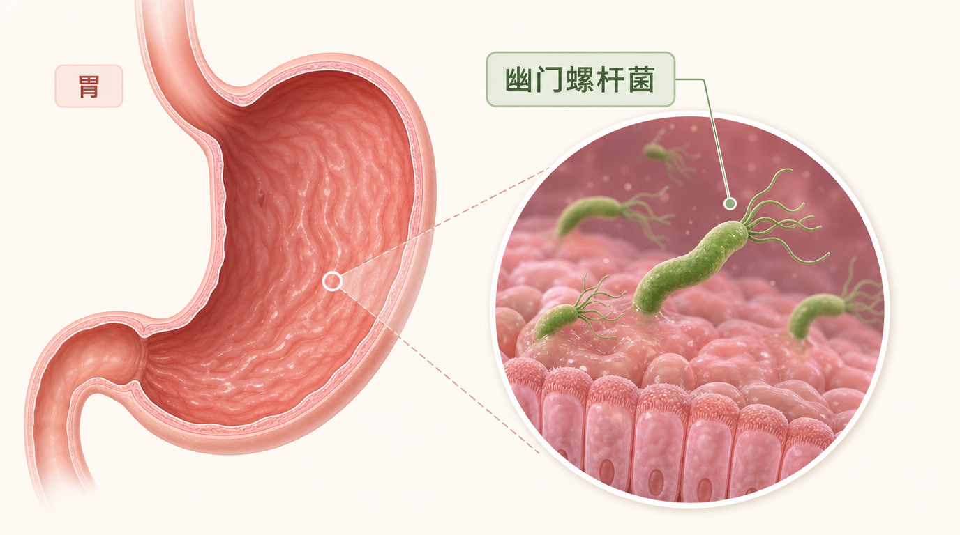 幽门螺杆菌阳性别放任